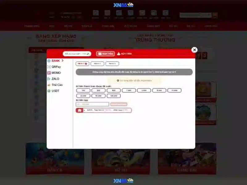 Phương Thức Nạp Tiền XN88